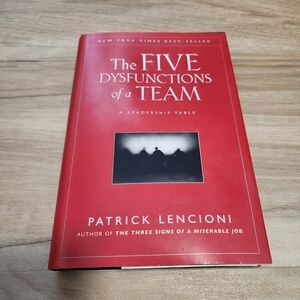Hardcover THE FIVE DYFUNCTIONS of A TEAM book